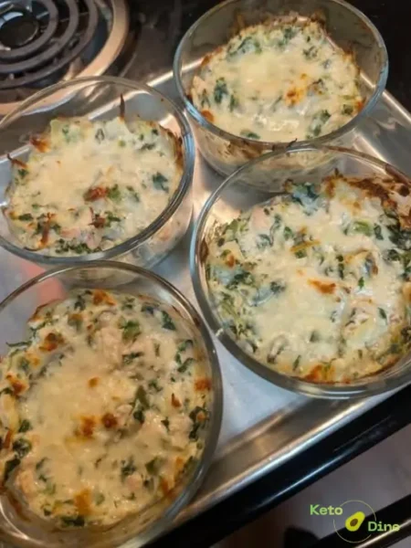 Spinach Chicken Bowls