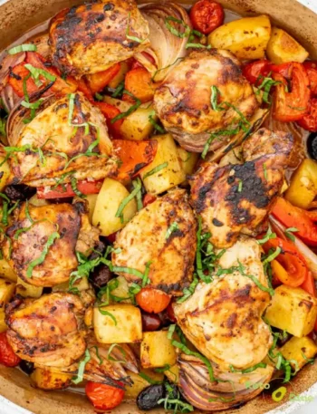 Healthy Roasted Chicken and Veggies