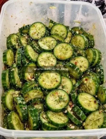 Spicy Cucumber Snack