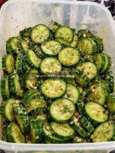 Spicy Cucumber Snack