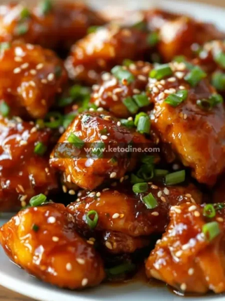 Keto Orange Chicken