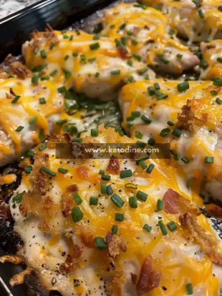 Easy Baked Crack Chicken