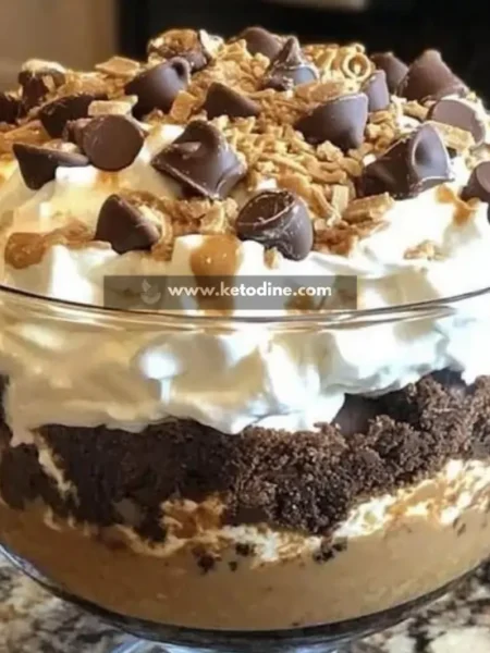 Chocolate Peanut Butter Trifle