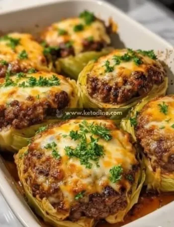 Oven-Baked Cabbage Burgers