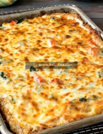 Keto Sheet Pan Pizza