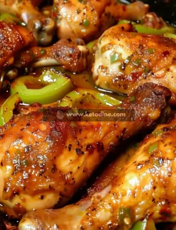 Crispy Low-Carb Baked Chicken Drumsticks