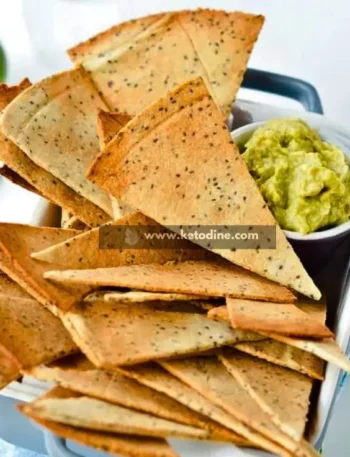 Homemade Keto Tortilla Chips