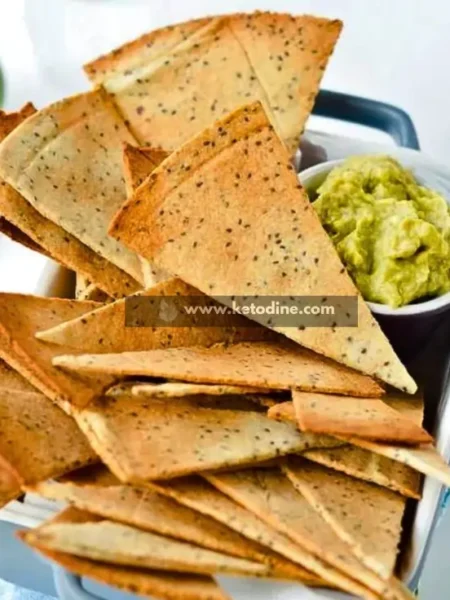 Homemade Keto Tortilla Chips
