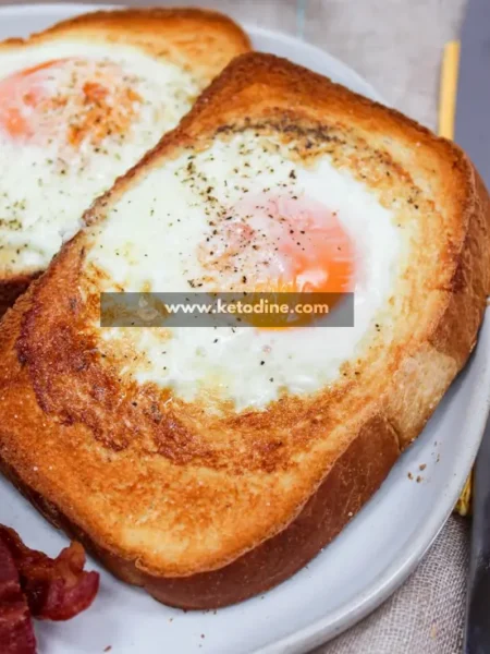 Easy Air Fryer Egg on Toast