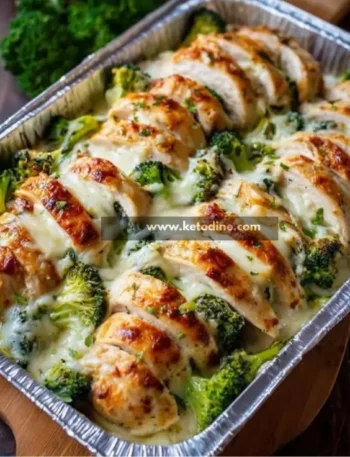 Cheesy Broccoli and Chicken Bake