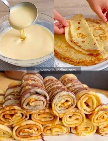 Keto Crepe Rolls