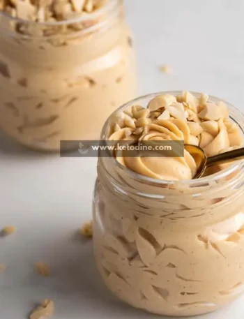 Easy 4-Ingredient Keto Peanut Butter Mousse