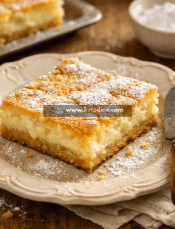 Low-Carb St. Louis Style Gooey Butter Cake