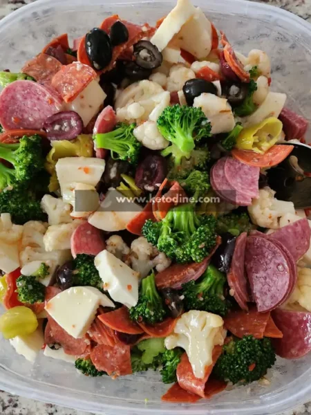 Zesty Low-Carb Italian Deli Salad