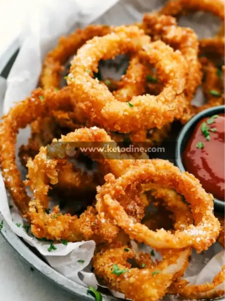 High-Protein Crunchy Keto Onion Appetizer