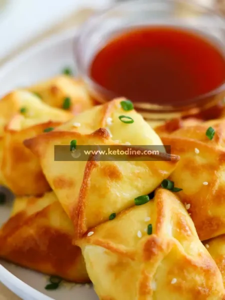 Keto Crab Rangoons