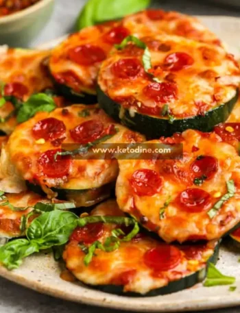 Home Made Zucchini Pizza Bites