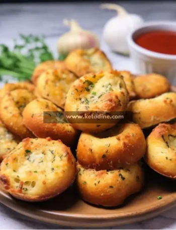 Keto Garlic Bread Bites