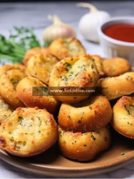 Keto Garlic Bread Bites