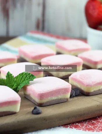 Keto Neapolitan Fat Bombs