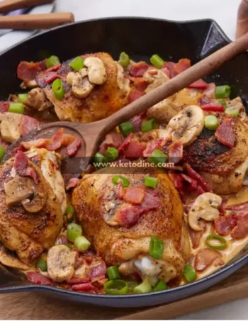 Keto Low Carb Smothered Chicken
