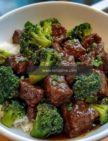 Keto Chinese Beef and Broccoli Stir-Fry with Tender Stew Beef