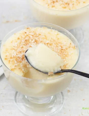 Creamy Coconut Milk Pudding
