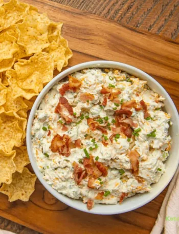Homemade Bacon Ranch Cheddar Dip