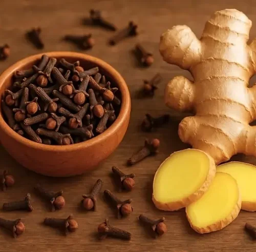 ginger with cloves
