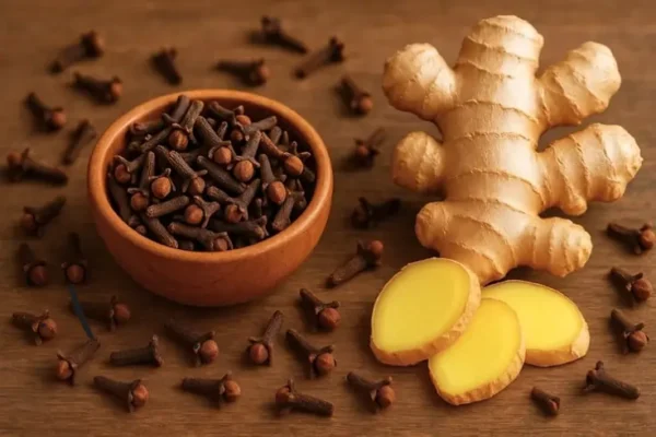 ginger with cloves