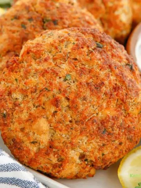 High-Protein Low-Carb Salmon Patties