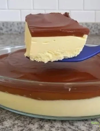 2-Layer Passion Fruit and Chocolate Dessert