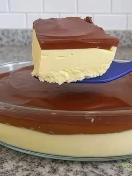 2-Layer Passion Fruit and Chocolate Dessert