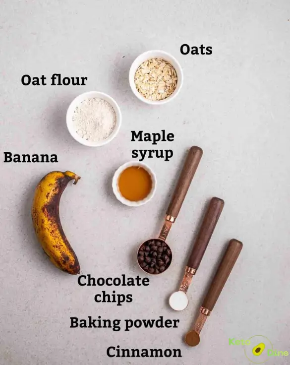 Banana Oat Oatmeal Mug Muffins