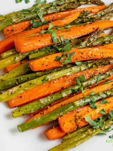 Roasted Asparagus & Carrots