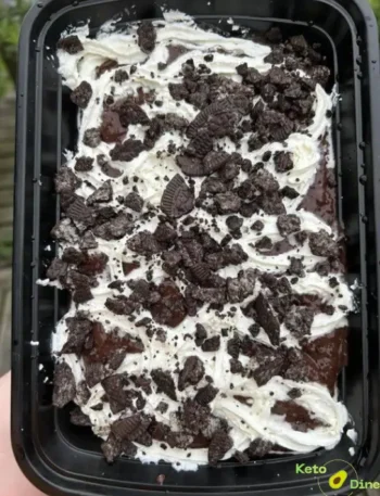 High Protein Oreo Pudding