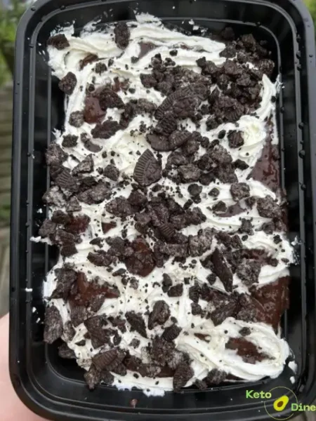 High Protein Oreo Pudding