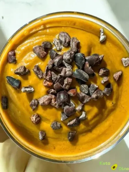 Pumpkin Peanut Butter Cup Protein Smoothie