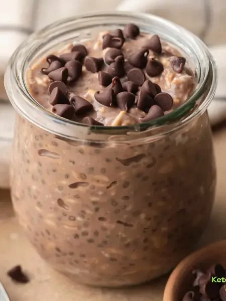 Chocolate Protein Overnight Oats
