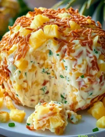 Heavenly Pineapple Cheeseball