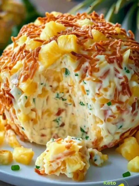 Heavenly Pineapple Cheeseball