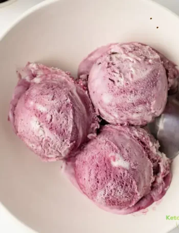 Berry Coconut Frozen Ice Cream