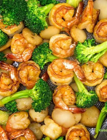 Honey Shrimp and Broccoli