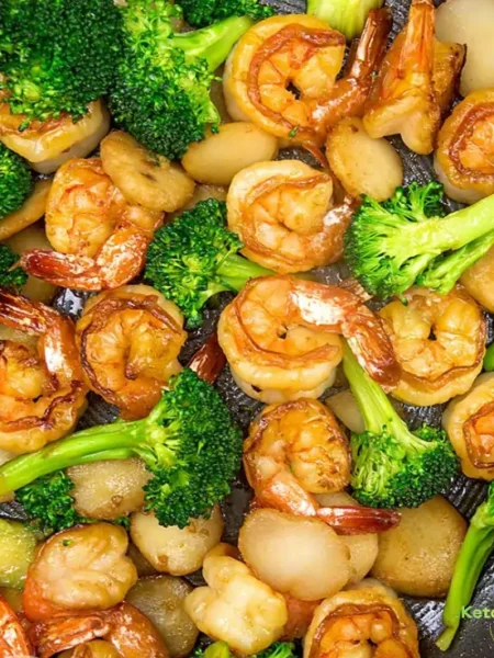 Honey Shrimp and Broccoli