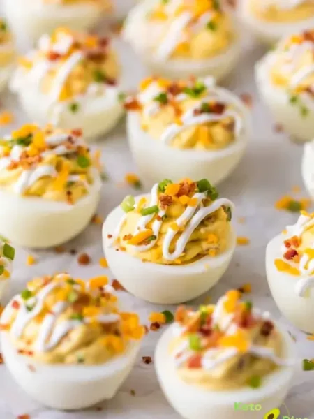 Loaded Deviled Eggs