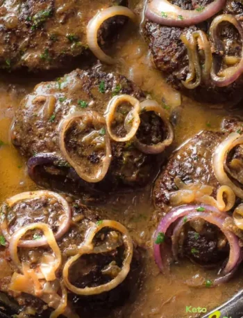 Salisbury Steak with Onion Gravy
