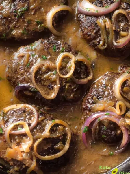 Salisbury Steak with Onion Gravy