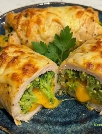 Broccoli Cheddar Chicken Rollups