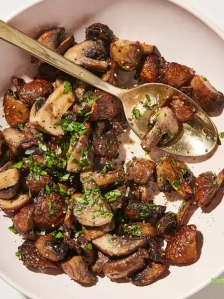 Air Fryer Mushrooms