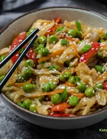 Chinese Chicken Cabbage Stir-Fry